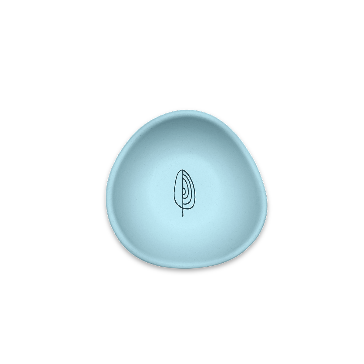 the blue bowl